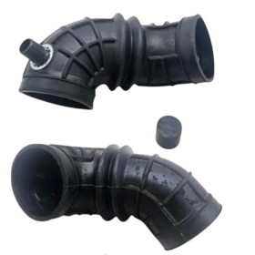 Durite moteur entre boîte à air et débitmètre pour Peugeot 205 GTI, CTI, 309 GTI GTI16 refabriquée en EPDM, vendu avec bouchon.