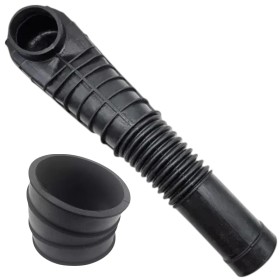 Kit 2 durites admission d'air pour Peugeot 205 Rallye 1.3 Phase 1 – moteur TU24 – références 1525.P2 & 1525.P3.