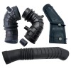 Kit admission 5 pièces pour Peugeot 205 GTI / CTI – 3 durites d'air EPDM, 1 bouchon 1210.03, 1 écope d'air 12236655.