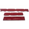 Lot de 4 monogrammes PEUGEOT 205 CTI et lion de calandre