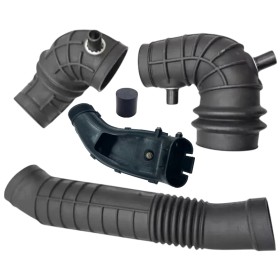 Lot de 5 pièces pour Peugeot 309 GTI16 – 3 durites d'air EPDM, bouchon 1210.03, écope 1211254544 – refabrication neuve.