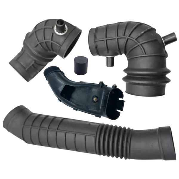 Lot de 5 pièces pour Peugeot 309 GTI16 – 3 durites d'air EPDM, bouchon 1210.03, écope 1211254544 – refabrication neuve.