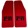 Peugeot 205 CTI – Ensemble de tapis de sol sur mesure, robustes et esthétiques.