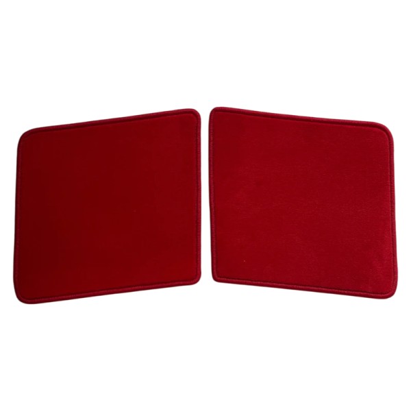 Tapis de Sol Peugeot 205 CTI – Velours et Bordures Rouges – Lot de 4 tapis neufs.
