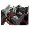Peugeot 205 CTI – Revêtements de sièges sur mesure pour un rendu impeccable.